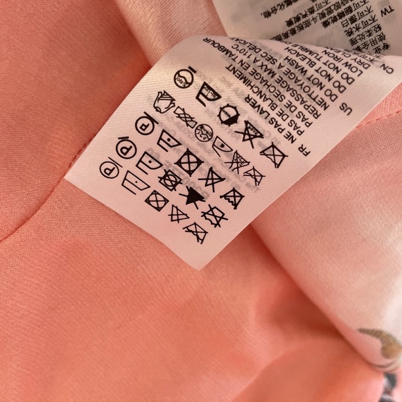 Sandro | Tissia Pink Floral Rose | Viscose | A-Line Prairie Midi Dress | Small - Picture 9 of 11